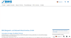 Desktop Screenshot of bwg-online.de