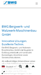 Mobile Screenshot of bwg-online.de